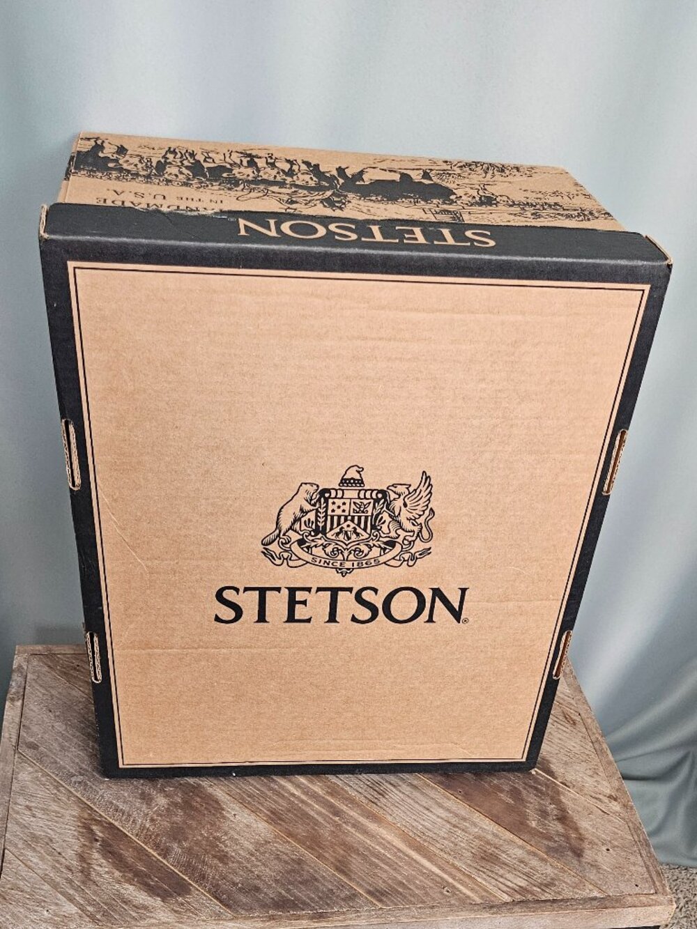 Stetson Marshall D4 Ranch Tan, size 7 1/4, like new - Picture 6 of 6